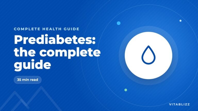 Prediabetes: The Complete Guide to Blood Sugar, Insulin Resistance, Diet, Exercise and Preventing Type 2 Diabetes