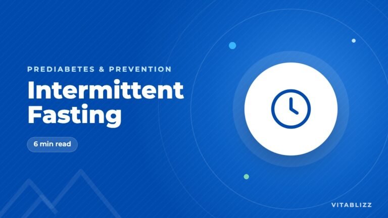 Intermittent Fasting and Prediabetes: What the Evidence Shows